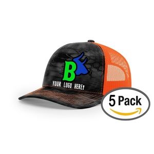 5 Kryptek Custom logo Embroidered Snapback Cap